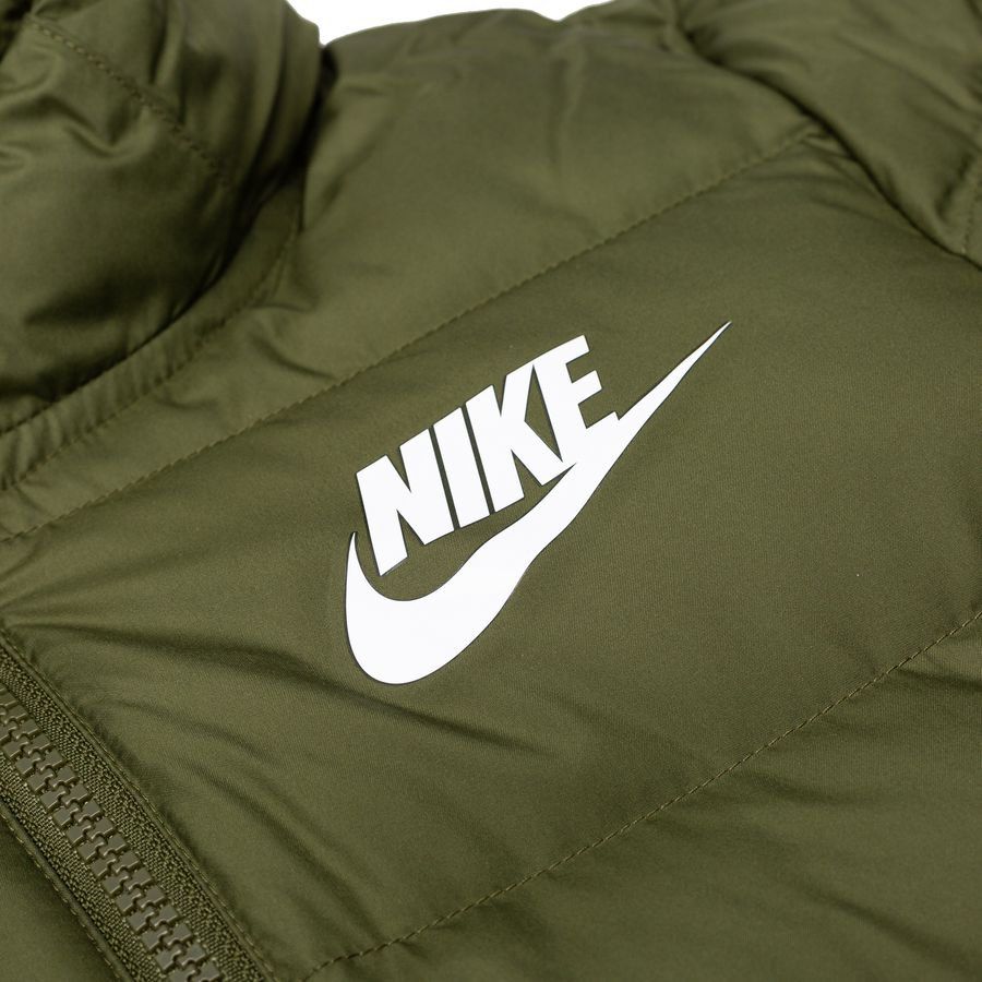 Therma-FIT Rough Down Green/Sequoia/White Jacket Winter - Nike Kids NSW