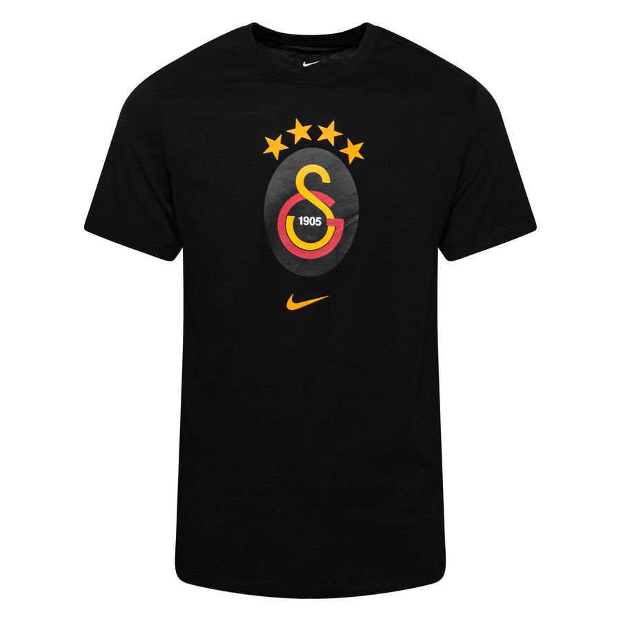 Galatasaray T-Shirt Evergreen Crest - Svart