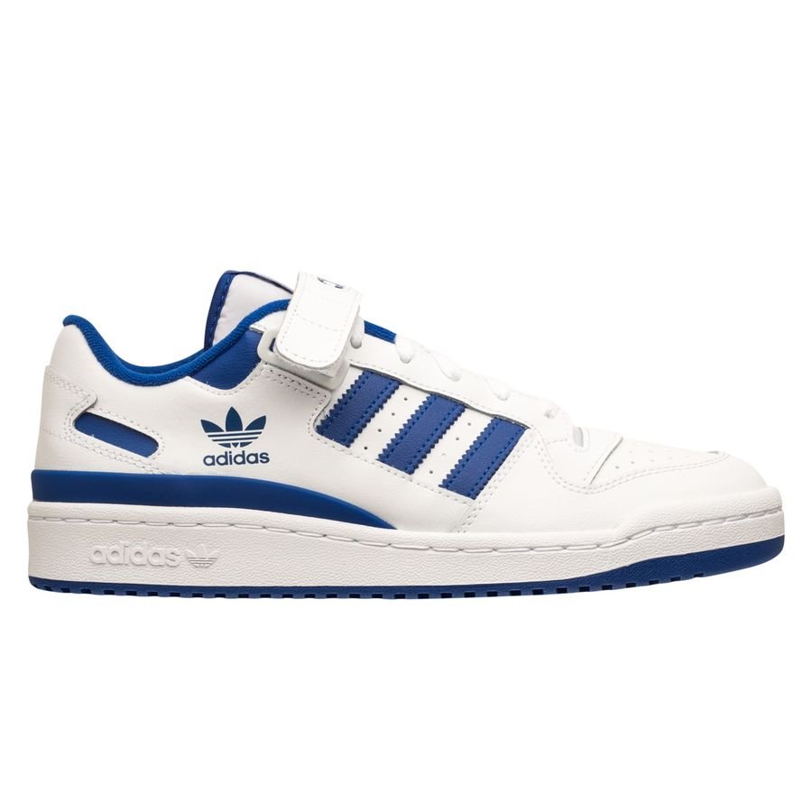 adidas Originals Sneaker Forum Low - Hvid/Blå thumbnail