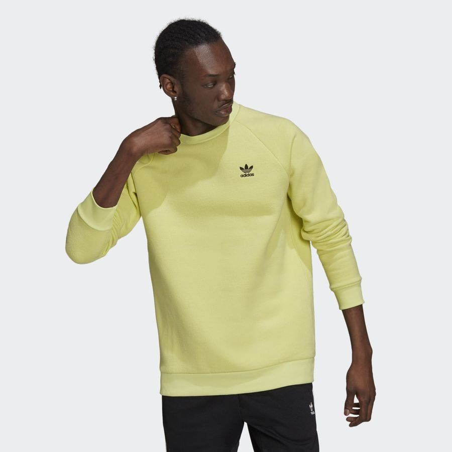 Yellow trefoil sweatshirt new arrivals
