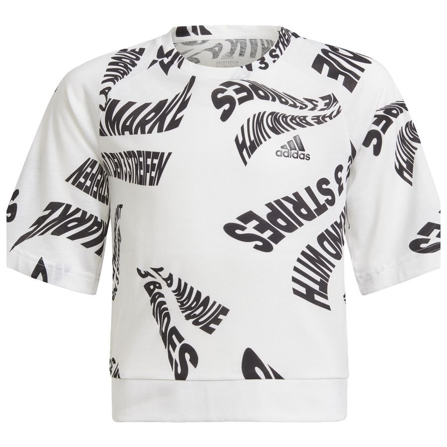 adidas Primegreen Move T-shirt Hvid Børn thumbnail