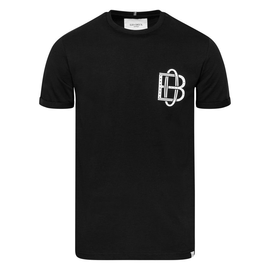 Odense Boldklub X Les Deux T-Shirt Retro Crest - Svart