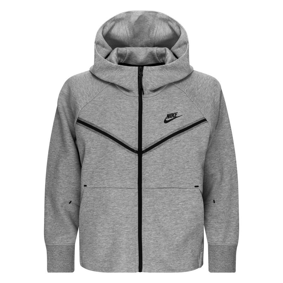 Nike Hoodie Tech Fleece - Grey Woman