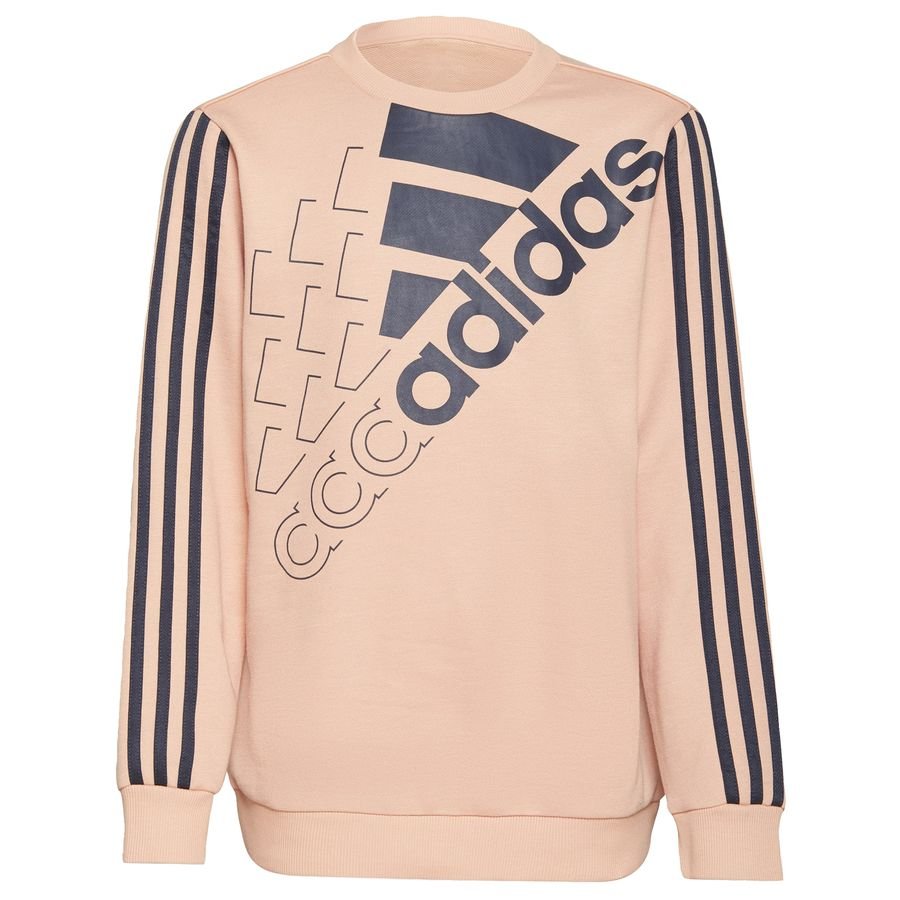 adidas Essentials Logo kønsneutral sweatshirt Pink Børn thumbnail