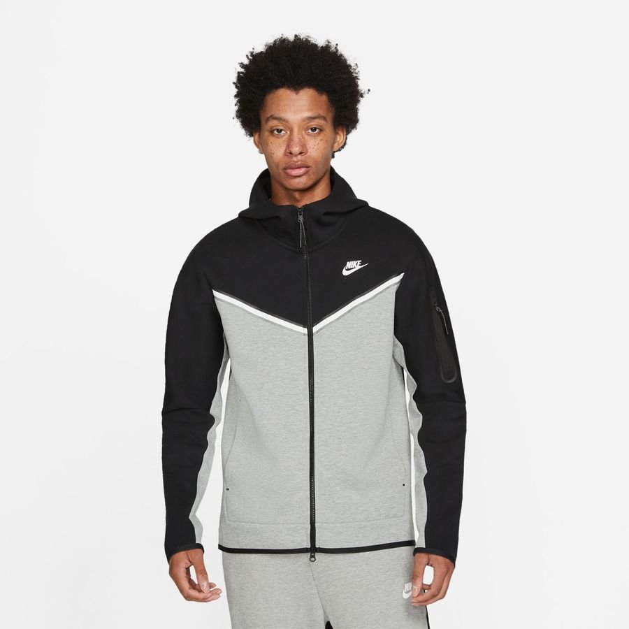 Nike Sportswear Tech Fleece-hættetrøje med lynlås til mænd thumbnail