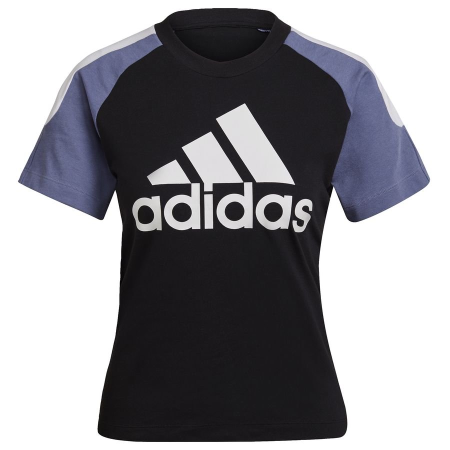 adidas Sportswear Colorblock T-shirt Sort thumbnail