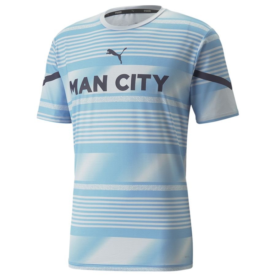 Manchester City Tränings T-Shirt Pre Match - Grå/Navy
