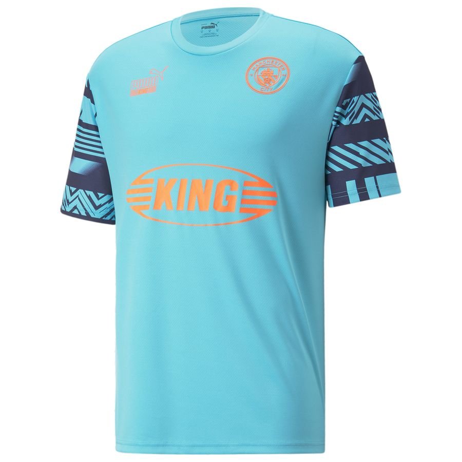 Manchester City Tränings T-Shirt FtblHeritage - Blå