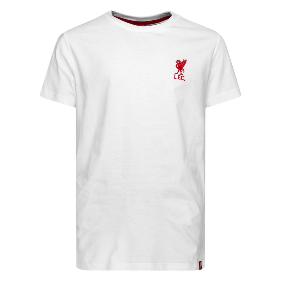 Liverpool T-Shirt - Vit/Röd Barn