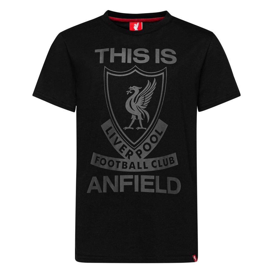 Liverpool T-Shirt TIA - Svart/Grå Barn