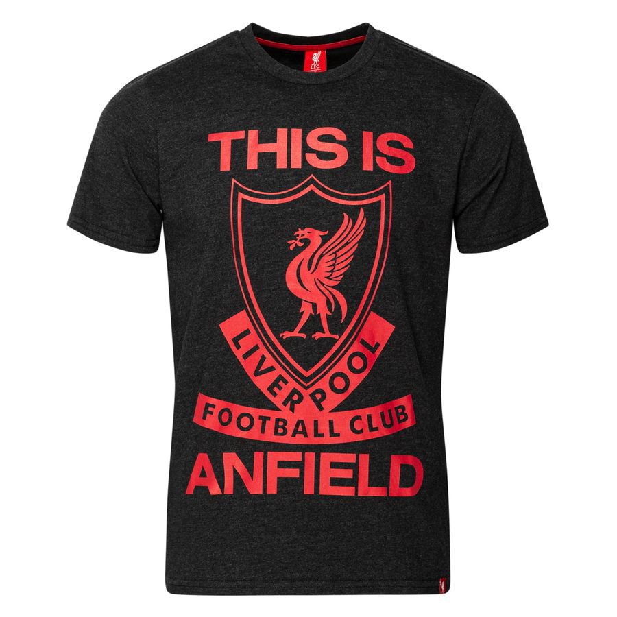 Liverpool T-Shirt This Is Anfield - Grå/Röd