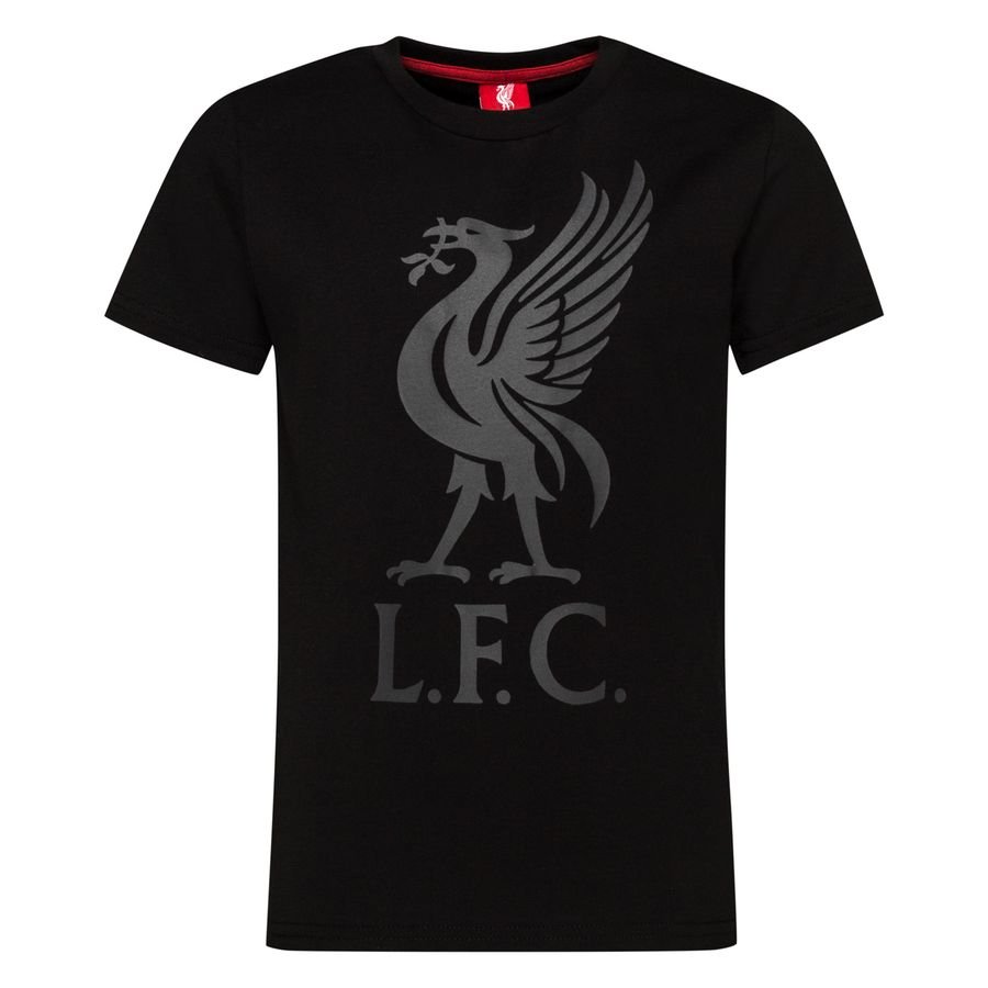 Liverpool T-Shirt Liverbird - Svart/Grå Barn
