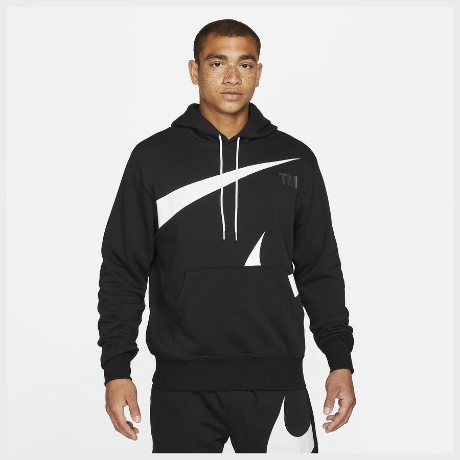 Nike Sportswear Swoosh-pullover-hættetrøje med semi-børstet bagside til mænd thumbnail