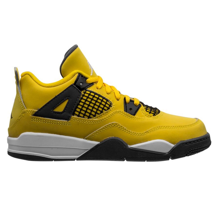 Nike Sneaker Jordan 4 Retro - Tour Yellow/Dark Blue Grey/White Kids