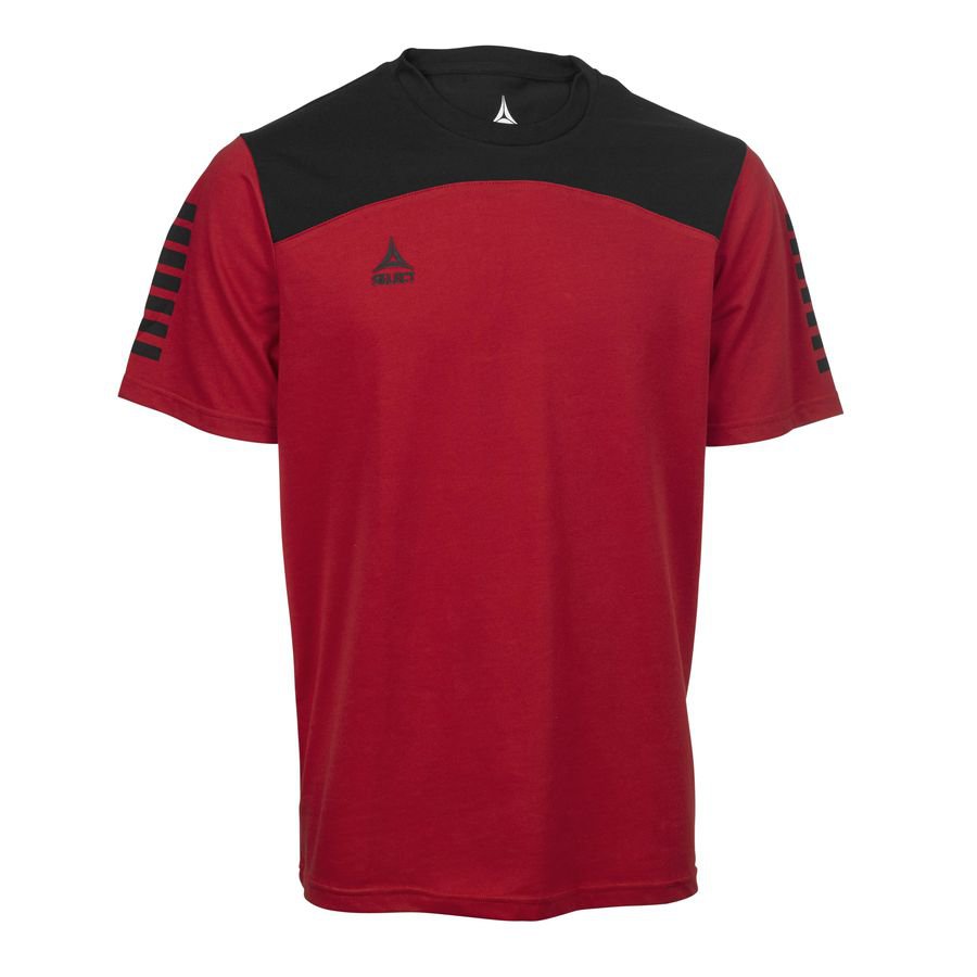 Select T-Shirt Oxford - Rød/Sort thumbnail
