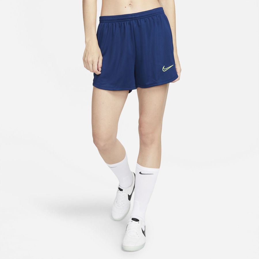 Nike Shorts Dri-FIT Academy 21 - Navy/Neon Kvinde thumbnail
