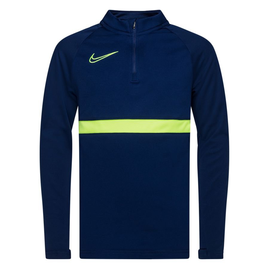 Nike Trainingsshirt Academy 21 Drill Top Blauw/Neon Kinderen online kopen