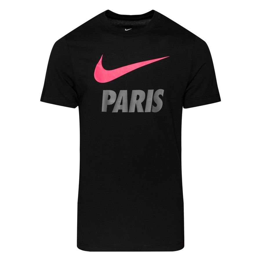 Paris Saint-Germain T-Shirt Swoosh Club - Sort thumbnail