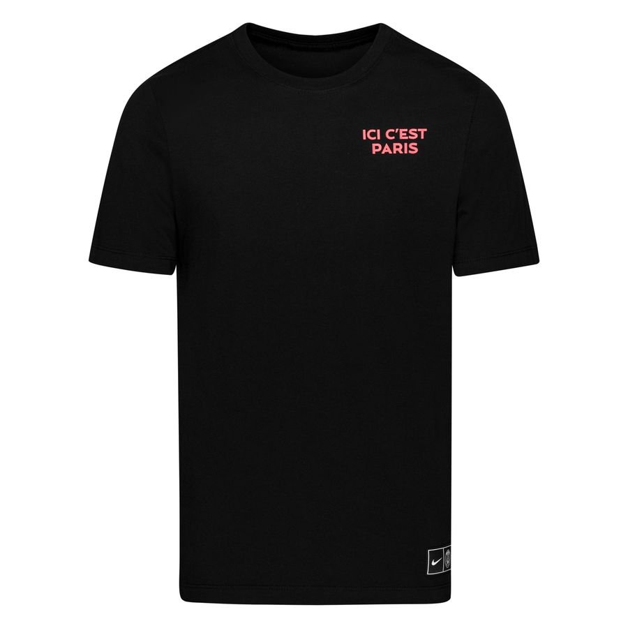 Paris Saint-Germain T-Shirt Ignite - Sort/Rød thumbnail