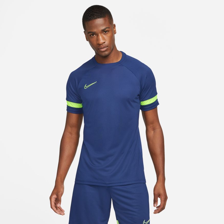 Nike Trænings T-Shirt Dri-FIT Academy 21 - Navy/Neon thumbnail