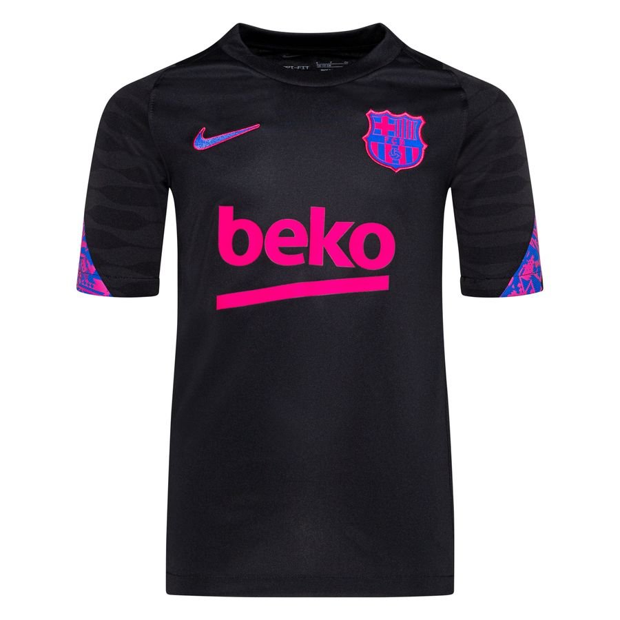 FC Barcelona Strike Nike Dri-FIT fodboldtrøje med korte ærmer til større børn thumbnail
