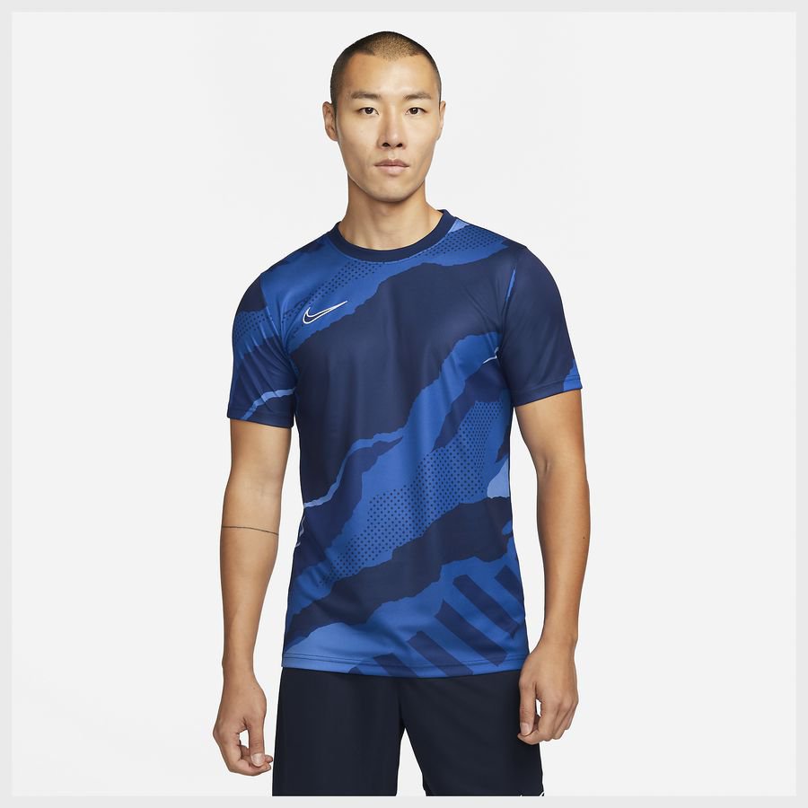 Nike Trænings T-Shirt GX - Navy/Hvid thumbnail