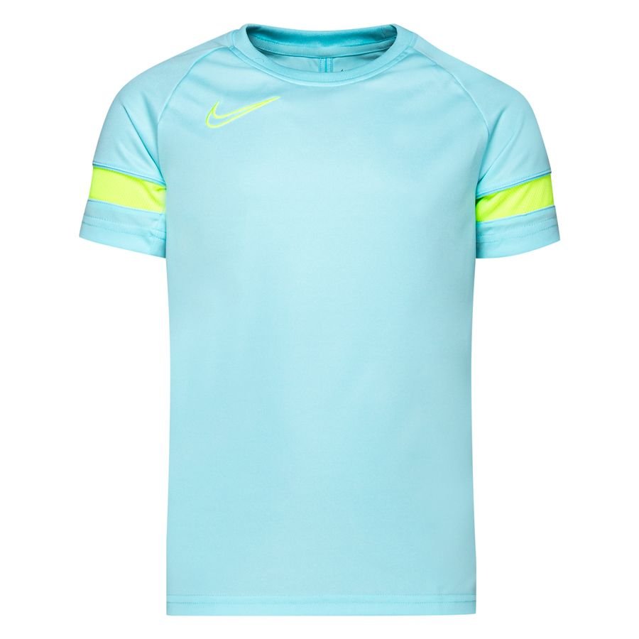 Nike Trænings T-Shirt Dri-FIT Academy 21 - Turkis/Neon Børn thumbnail