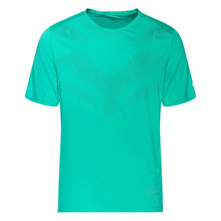 Nike Løbe T-Shirt Division Rise 365 - Grøn/Sølv thumbnail