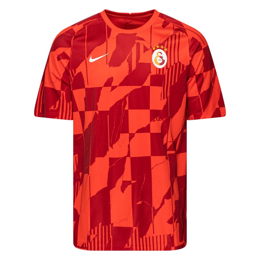 Galatasaray Tränings T-Shirt Pre Match Dri-FIT - Röd/Vit