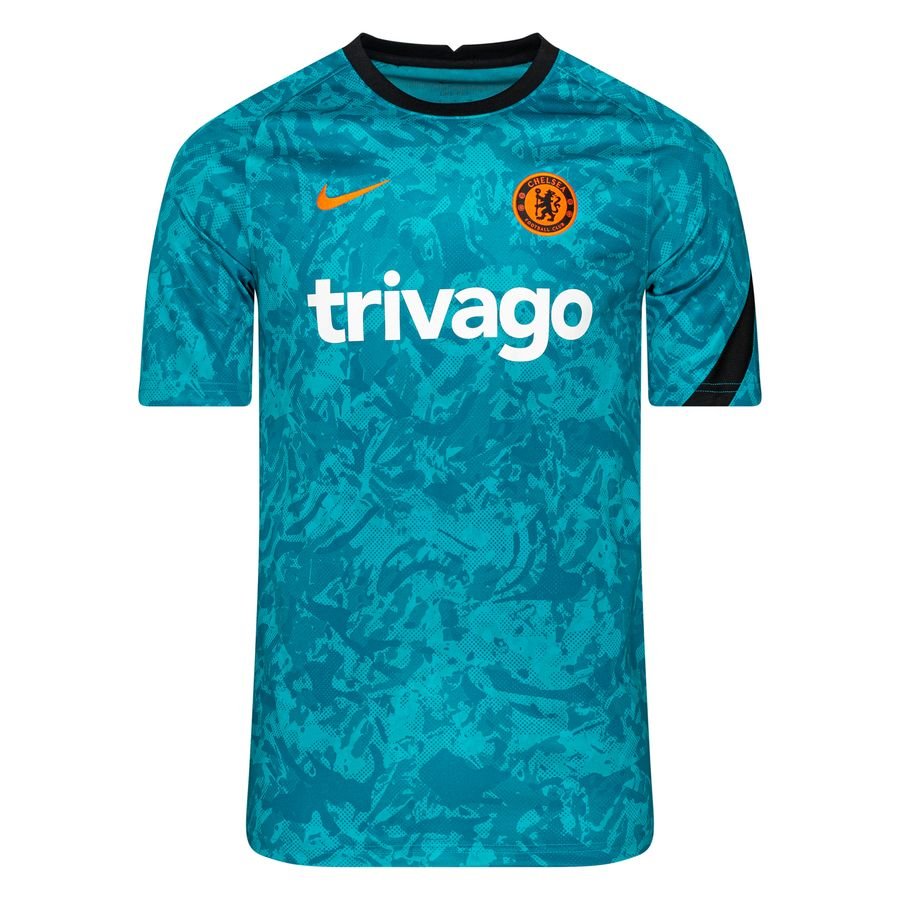 Chelsea Tränings T-Shirt Pre-Match - Blå/Svart/Orange