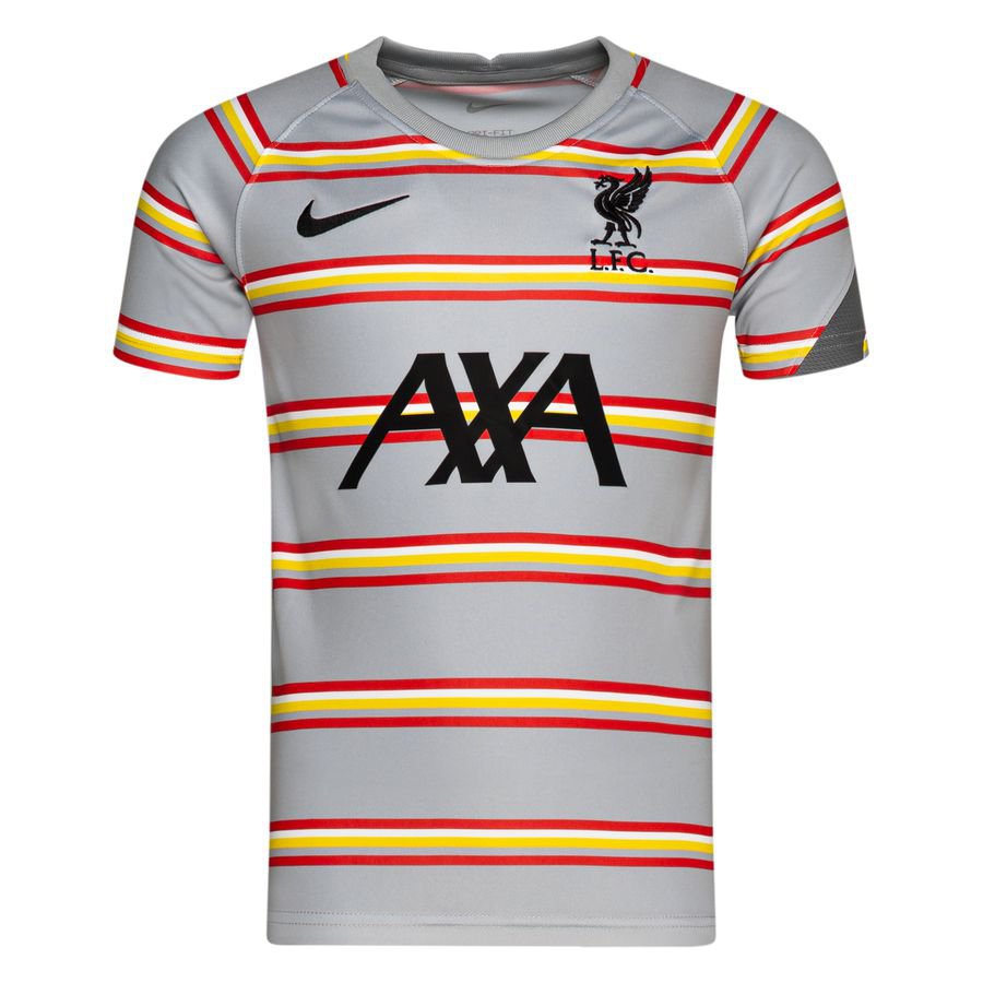 Liverpool Tränings T-Shirt Pre Match - Grå/Svart Barn