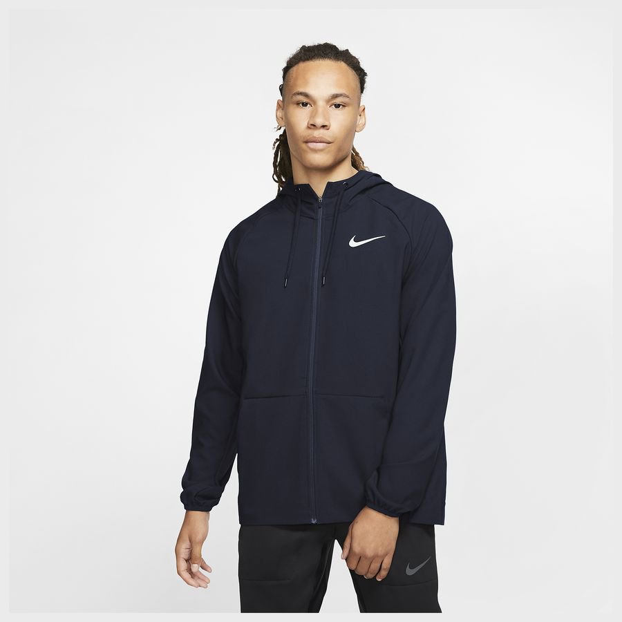 Nike Træningsjakke Dri-FIT Flex Vent Max - Navy/Hvid thumbnail