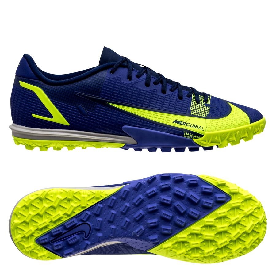 Nike Mercurial Vapor 14 Academy TF Recharge - Blauw/Neon/Blauw