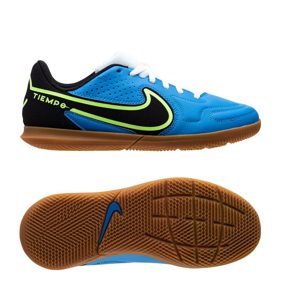 Nike Jr. Tiempo Legend 9 Club IC Zaalvoetbalschoen kleuters/kids Blauw online kopen