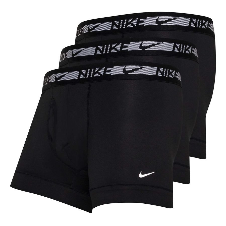 Nike Underbukser Microfiber 3-Pak - Sort thumbnail