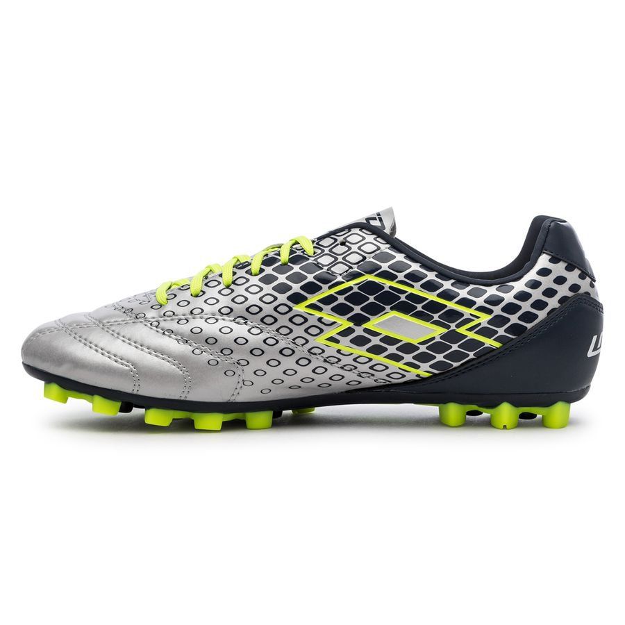 Lotto Spider 700 XIV H28 AG - Silver Metallic/Safety Yellow