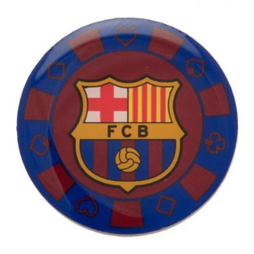 Barcelona Badge - Blå/Röd