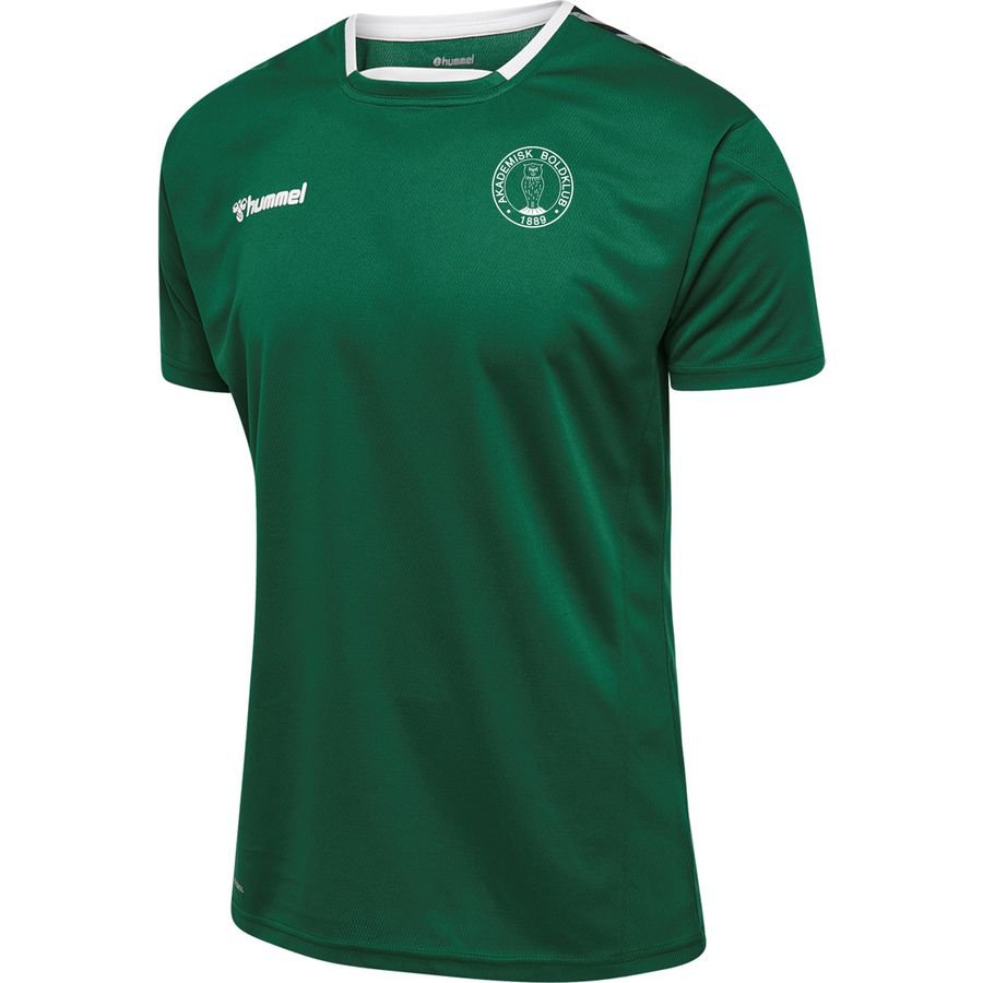 AB Fodboldafdeling Trænings T-Shirt - Grøn/Hvid thumbnail