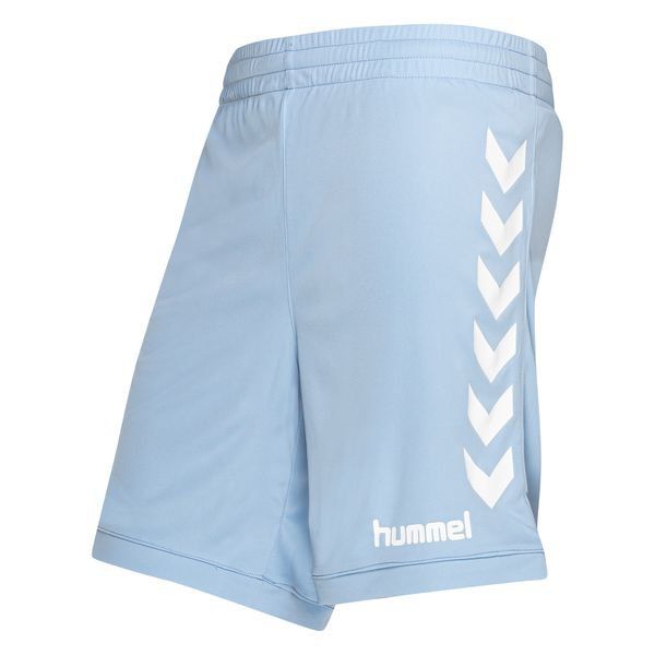 Hummel Blau/Weiß Poly - Mortensen Beespoke Shorts