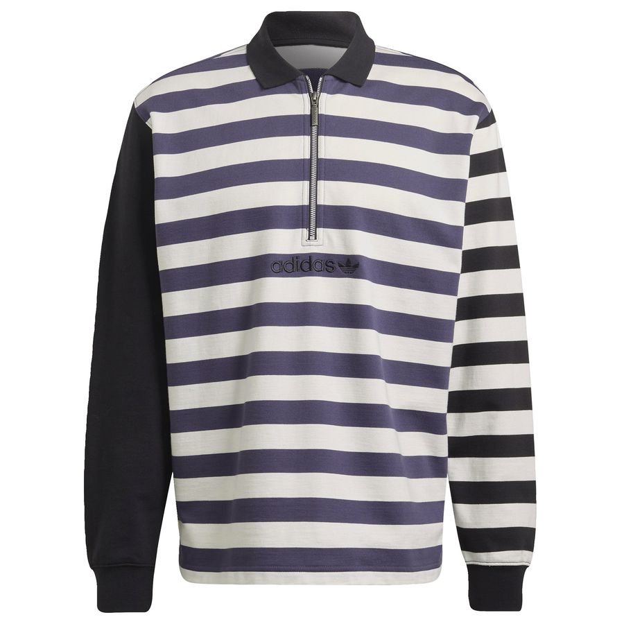 adidas Polo Sweatshirt SPRT Frank Rugby Navy Wit
