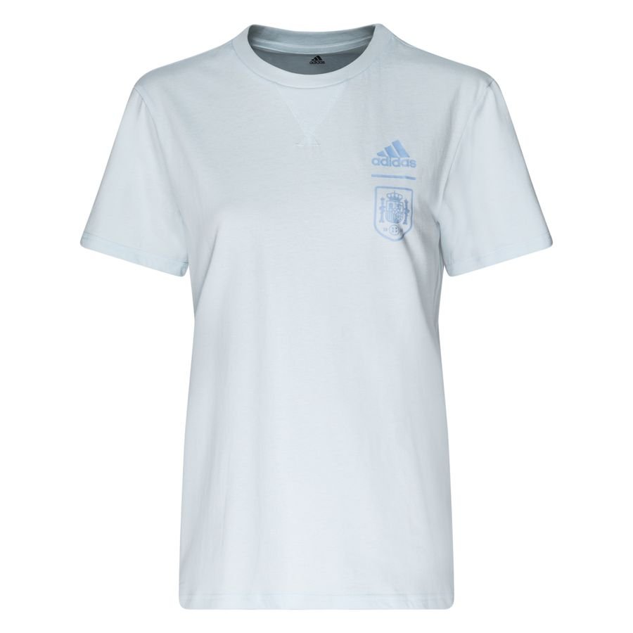 Spanien T-Shirt Travel Women's EURO 2022 - Blå/Blå/Navy Dam