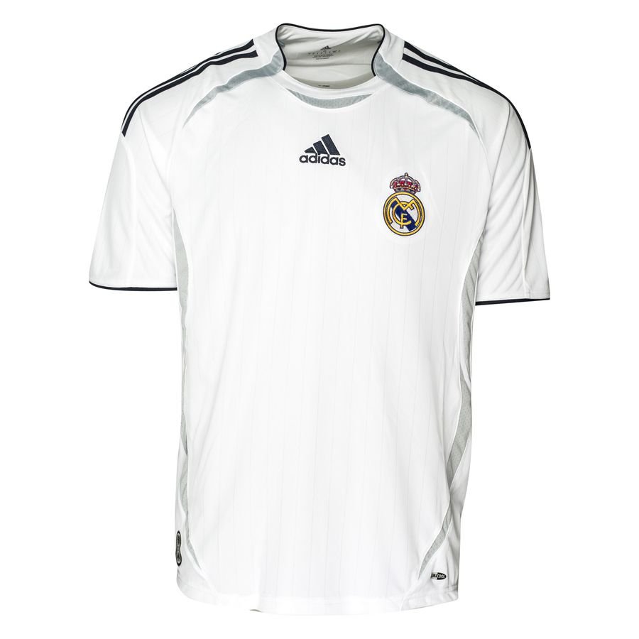 Real Madrid Trænings T-Shirt Climacool Teamgeist - Hvid/Sort thumbnail