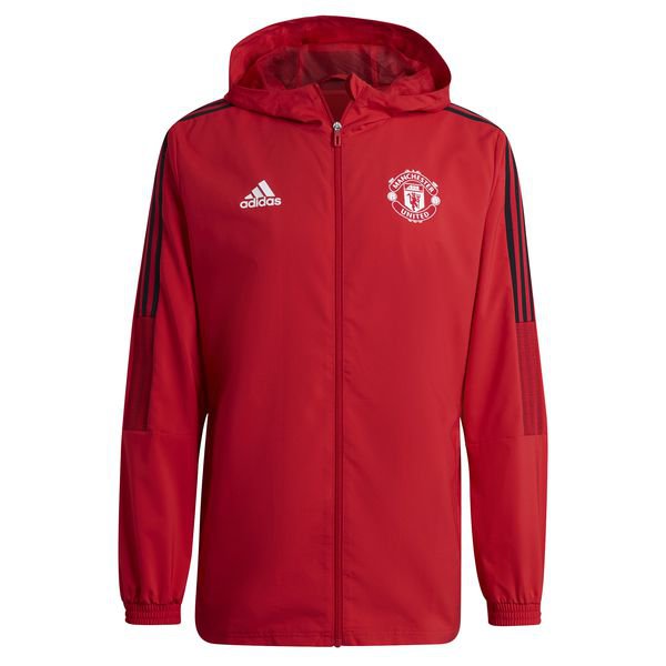 Manchester United Training Jacket Presentation Tiro - Red/Black | www ...