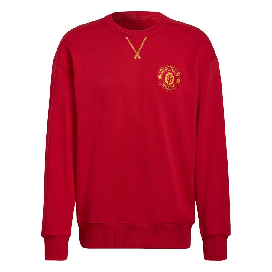 Manchester United Sweatshirt Crew Chinese New Year - Röd