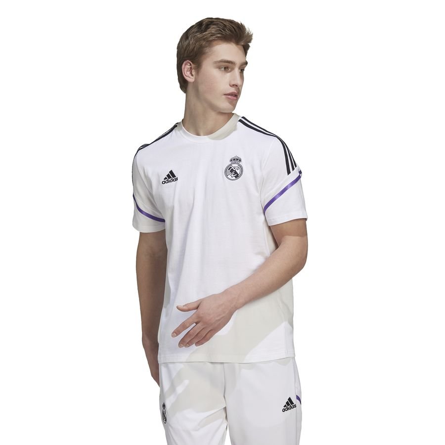 Real Madrid Trænings T-Shirt Condivo 22 - Hvid thumbnail