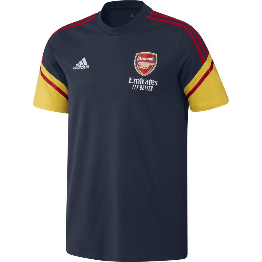 Arsenal Tränings T-Shirt Condivo 22 - Navy/Gul/Röd