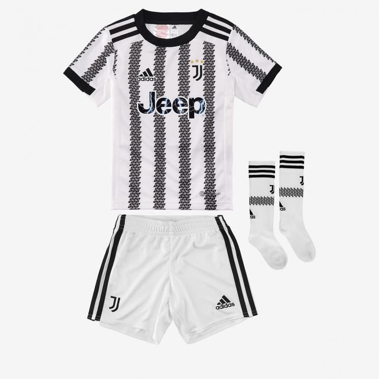 Juventus Hemmatröja 2022/23 Mini-Kit Barn