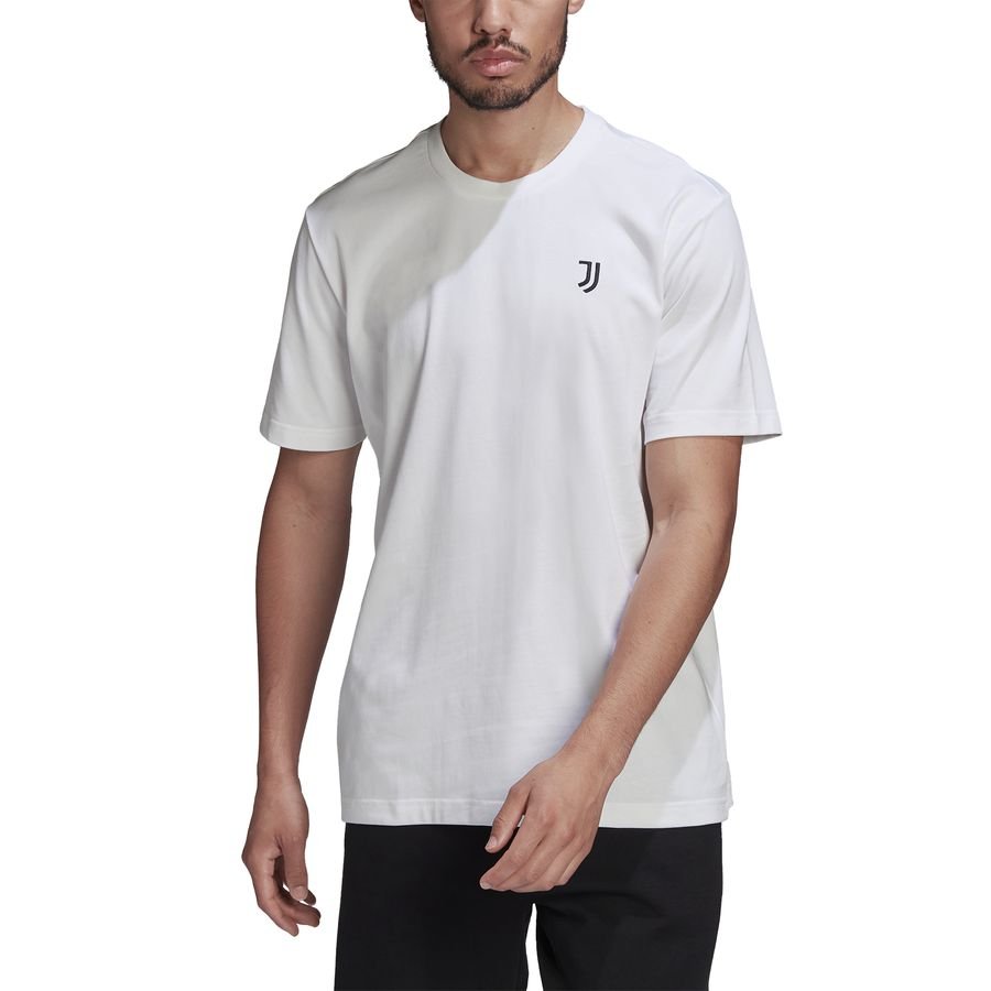 Juventus T-Shirt Heavy Cotton - Vit