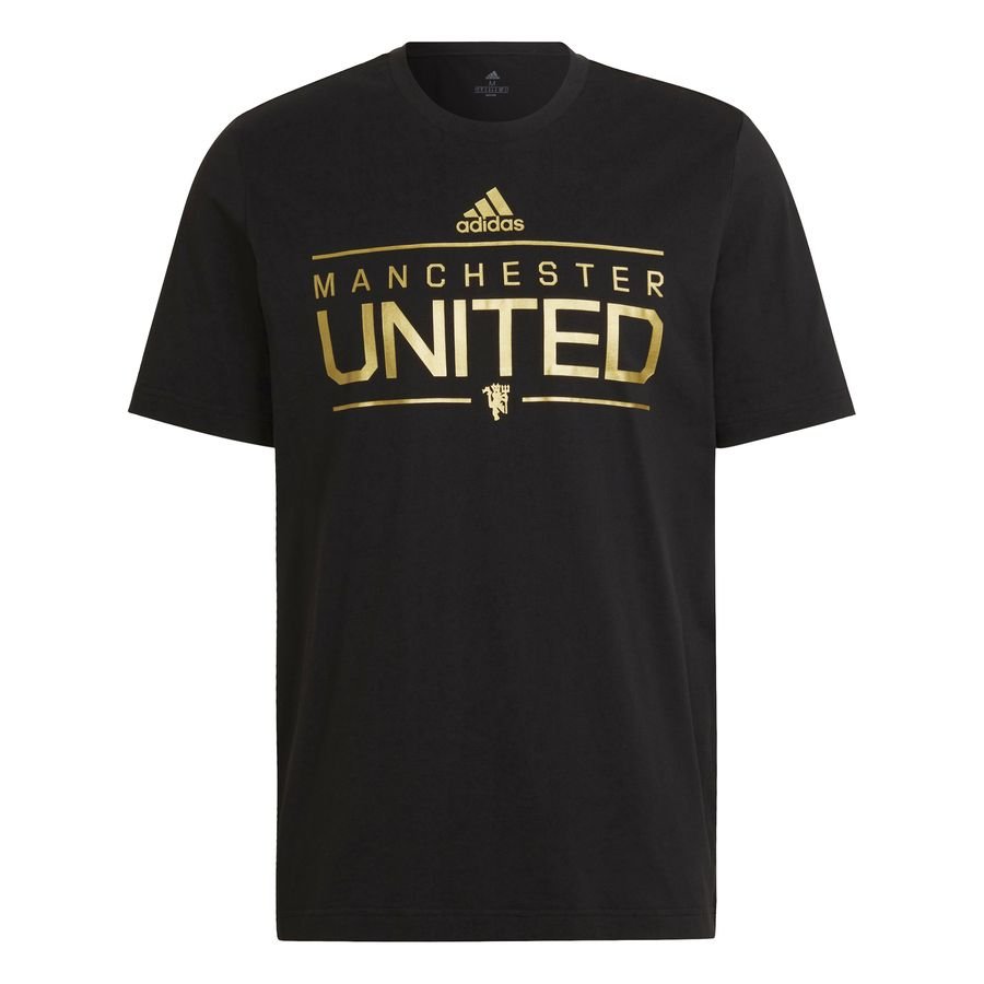 Manchester United T-Shirt Graphic - Svart/Guld