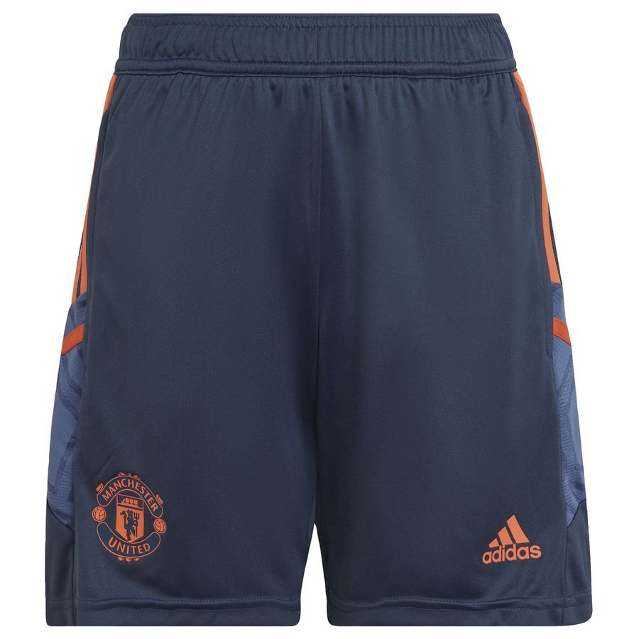 Manchester United Shorts Condivo 22 - Blå/Orange Barn